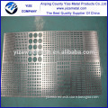 various metal raw materials perforated sheets with kinds of hole shape